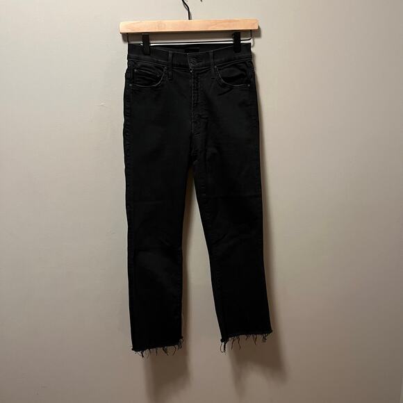 Mother The Insider Crop Step Fray Not Guilty Size 24 - Picture 1 of 8